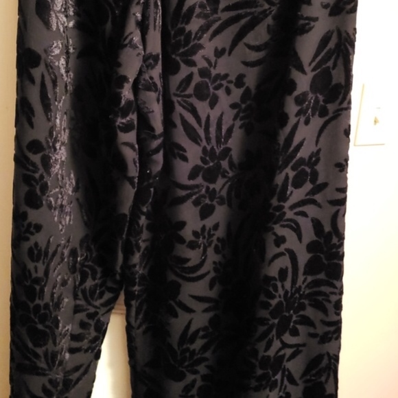 Patricia Moss Velvet Tapestry Pants Size 2 NWT - Picture 4 of 4